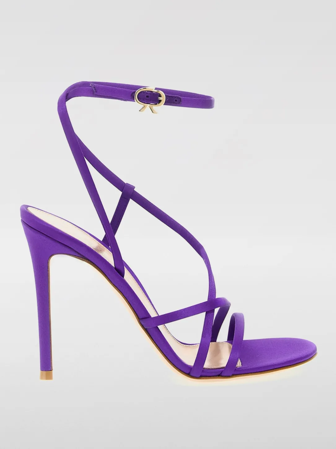Sandalo Orchid Gianvito Rossi in raso