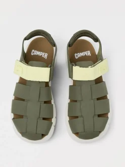 Sandalo Oruga Camper in nabuk e nylon