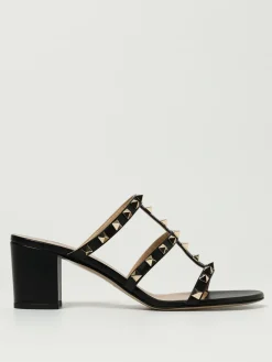 Sandalo Rockstud Valentino Garavani in pelle