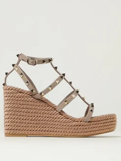 Sandalo Rockstud Valentino Garavani in pelle