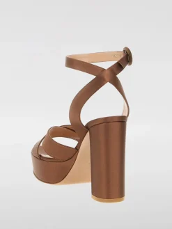 Sandalo Sabrina Gianvito Rossi in raso