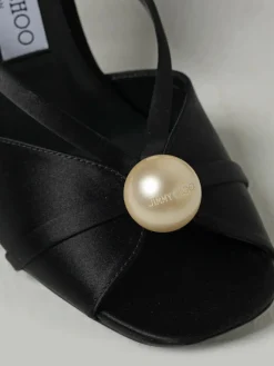 Sandalo Siva Jimmy Choo in raso