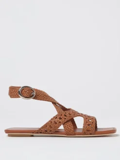 Sandalo Stuart Weitzman in pelle intrecciata