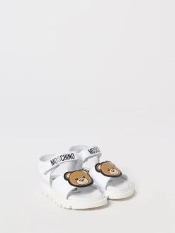 Sandalo Teddy Moschino in pelle