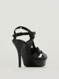 Sandalo Tribute Saint Laurent in vernice