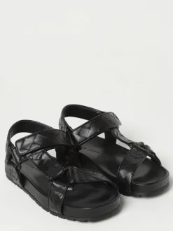 Sandalo Trip Bottega Veneta in nappa intrecciata
