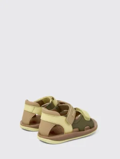 Sandalo Twins Camper in pelle