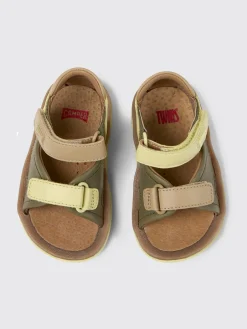 Sandalo Twins Camper in pelle