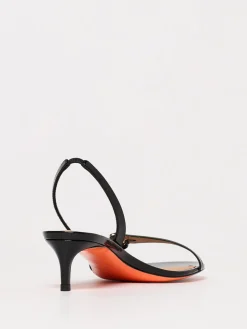 Sandalo Virna Santoni in vernice