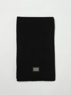 Sciarpa a coste con logo Dolce & Gabbana