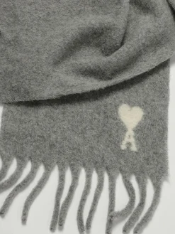 Sciarpa Ami Paris in misto lana