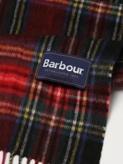 Sciarpa Barbour in lana tartan