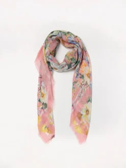 Sciarpa Dolce & Gabbana in cashmere con stampa floreale