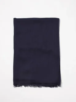 Sciarpa Emporio Armani in misto cotone con Eagle jacquard