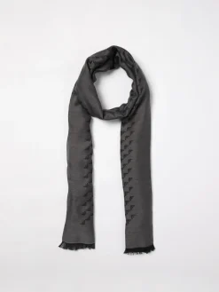 Sciarpa Emporio Armani in viscosa con Eagle jacquard