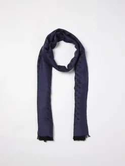 Sciarpa Emporio Armani in viscosa con Eagle jacquard