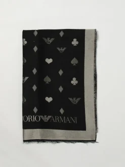 Sciarpa Emporio Armani in misto viscosa jacquard