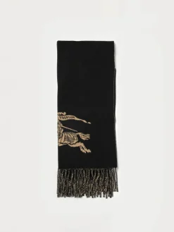 Sciarpa Equestrian Knight Burberry in cashmere