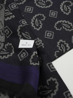 Sciarpa in misto lana paisley Manuel Ritz