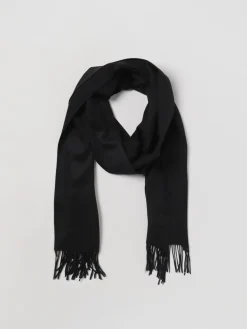 Sciarpa Saint Laurent in cashmere con logo ricamato