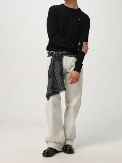 Sciarpa Skull McQueen in lana jacquard