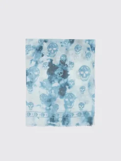 Sciarpa Skull McQueen in modal e seta