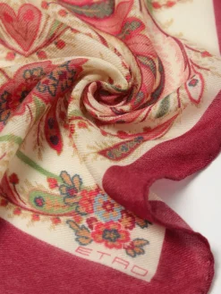 Sciarpa Tosca Etro in misto lana stampata