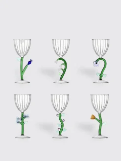 Set 6 calici Botanica Ichendorf in vetro borosilicato