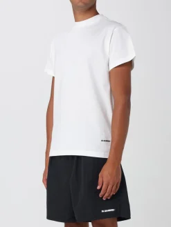 Set 3 t-shirt basic in cotone Jil Sander