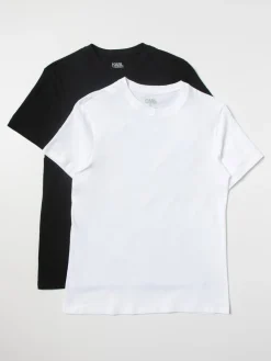 Set 2 T-shirt Karl Lagerfeld in cotone