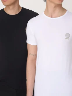 Set 2 t-shirt Versace in cotone stretch