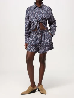 Shorts Audrey A.P.C. in viscosa con stampa paisley