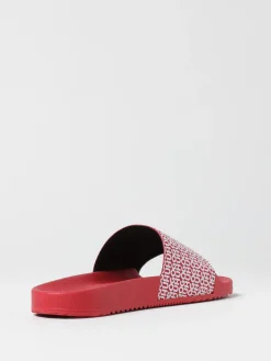 Sliders Boss in gomma con logo stampato all over