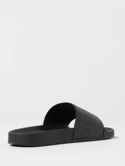 Sliders Boss in gomma con logo stampato all over