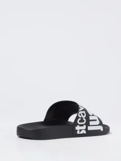 Sliders Just Cavalli in gomma con stampa logo