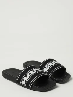 Sliders Pool Alexander Wang in nylon con logo jacquard