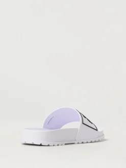 Sliders Versace Jeans Couture in gomma con logo