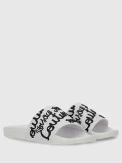 Sliders Versace Jeans Couture in gomma