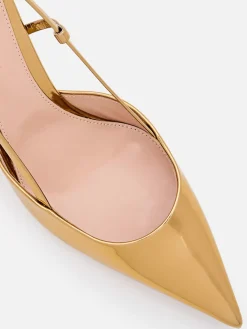 Slingback Ascent Gianvito Rossi in vernice