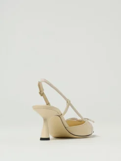Slingback Camila Jimmy Choo in vernice con fiocco