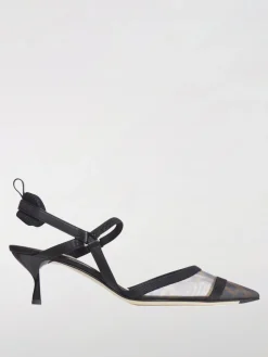 Slingback Colibri Fendi in nylon e pelle