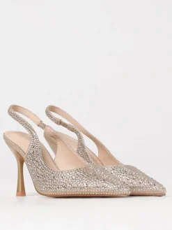 Slingback Eindhoven Twenty Fourhaitch in pelle glitter con strass all over