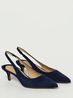 Slingback Lauren Ralph Lauren in camoscio