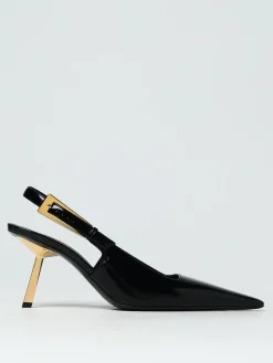 Slingback Lee Saint Laurent in pelle spazzolata
