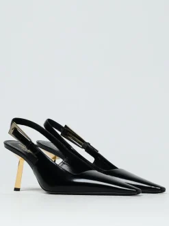 Slingback Lee Saint Laurent in pelle spazzolata