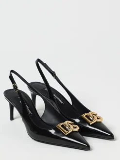 Slingback Lollo in pelle DG Dolce & Gabbana