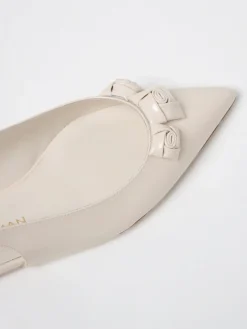 Slingback Stuart Weitzman in pelle spazzolata