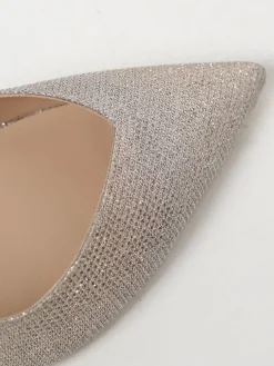 Slingback Stuart Weitzman in tessuto lamè