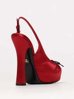 Slingback Vally Dolce & Gabbana in raso