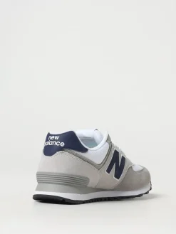 Sneakers 574 New Balance in camoscio e mesh
